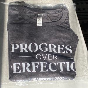 Isagenix Progress Over Perfection Shirt